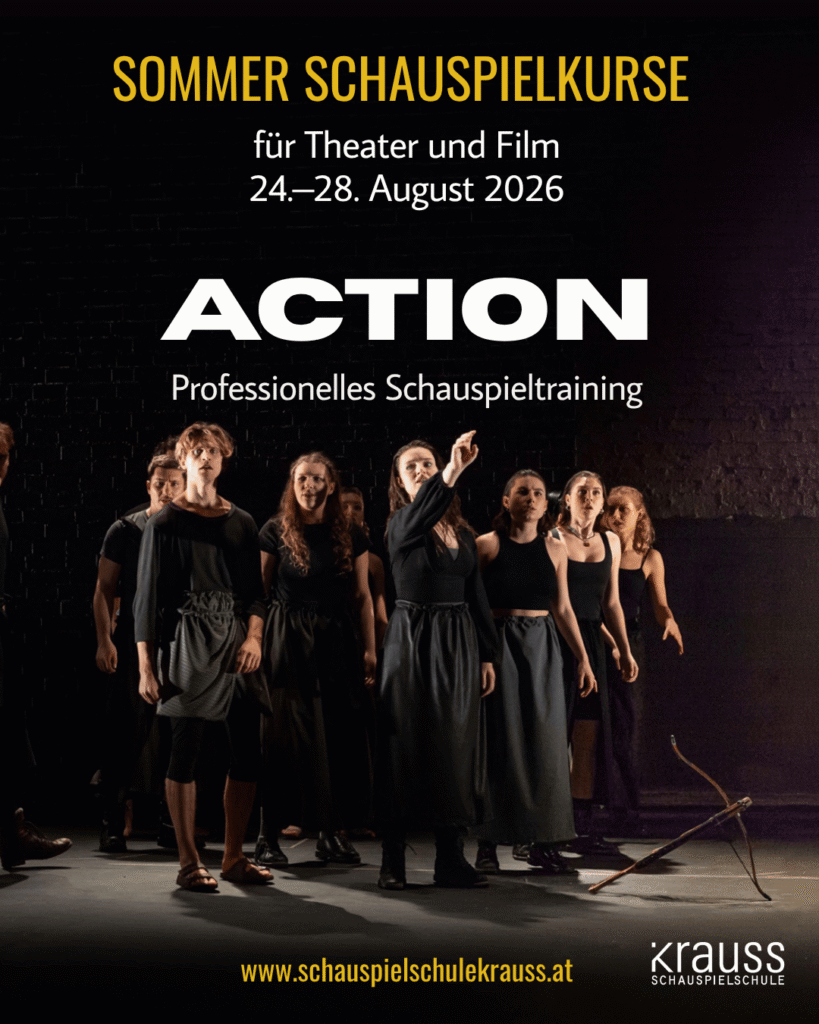 Sommer Schauspielkurs 2026 in Wien